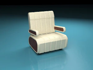 Armchair Barbosa 3D Model