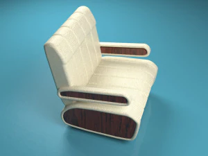 Armchair Barbosa 3D Model