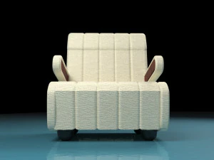 Armchair Barbosa 3D Model
