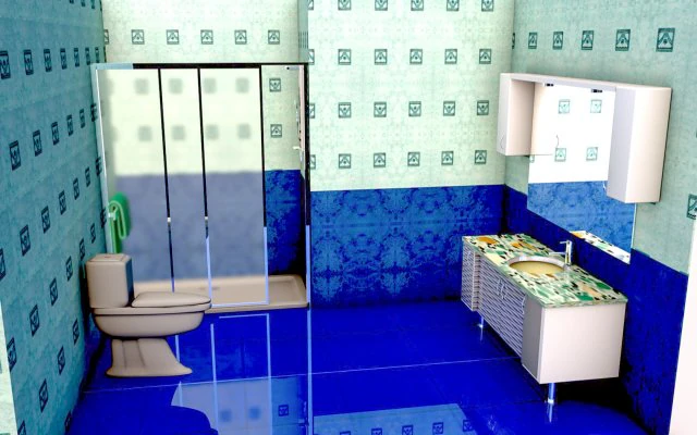 Banheiro Modelo 3D .c4d .max .obj .3ds .fbx .stl .blend 