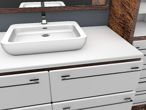 Bathroom Cabinet Model 3D