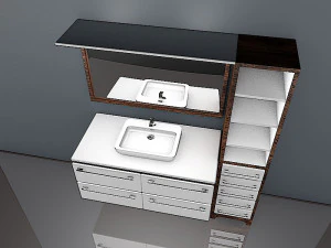 Bathroom Cabinet 3D Model