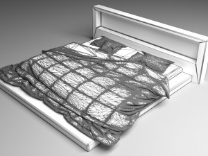 Bed Japan Style 3D मॉडल