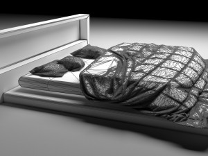 Bed Japan Style 3D मॉडल