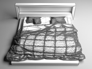 Bed Japan Style 3D मॉडल