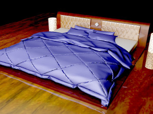 Bed Tokyo Model 3D