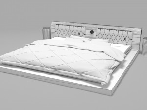 Bed Tokyo Modello 3D