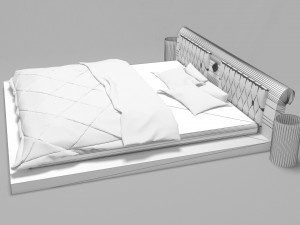 Bed Tokyo Modello 3D