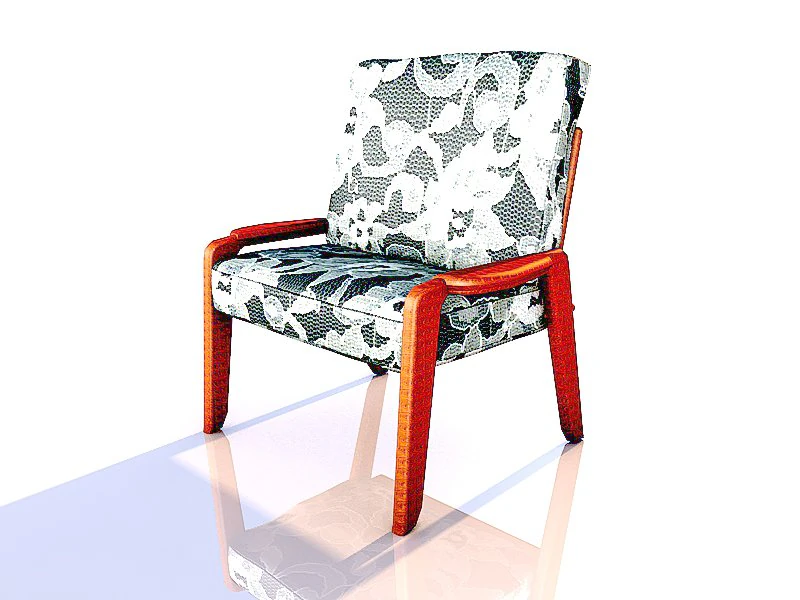 Chair 3D Model .c4d .max .obj .3ds .fbx .stl .blend