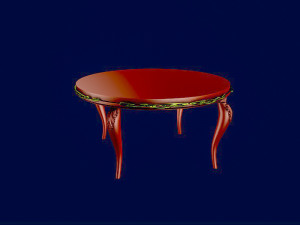 Classic Dining Room Set Modelo 3D
