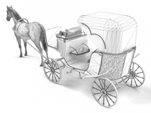 Coach 4K 3D Model