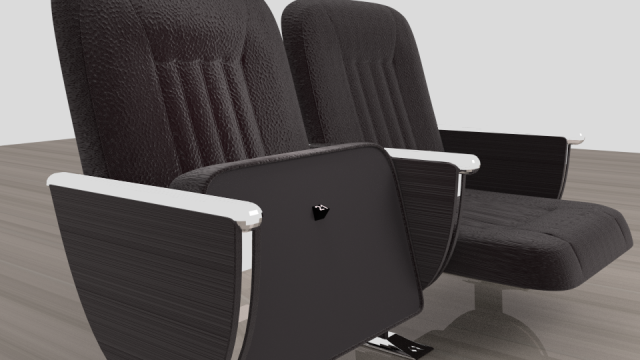 Conference Chair 3D 模型 .c4d .max .obj .3ds .fbx .stl .blend 