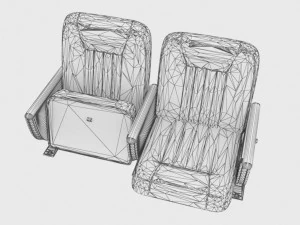Conference Chair 3D Model