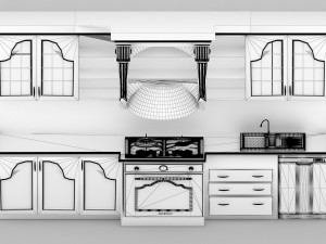 Country Kitchen Model 3D
