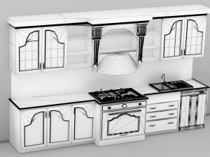 Country Kitchen Model 3D