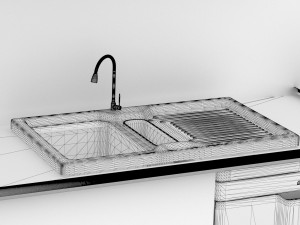 Country Kitchen Model 3D
