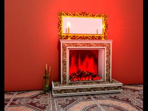 Fireplace 5 3D Model
