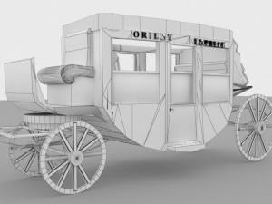 Orient Express 3D Model