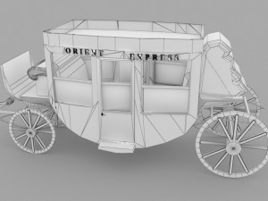 Orient Express 3D Model