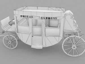 Orient Express 3D Model