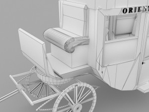 Orient Express 3D Model