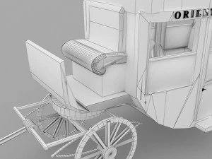 Orient Express 3D Model