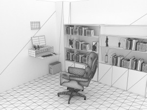 Home Office 3D Model