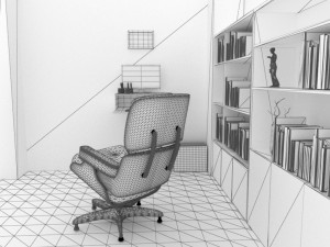 Home Office 3D Model