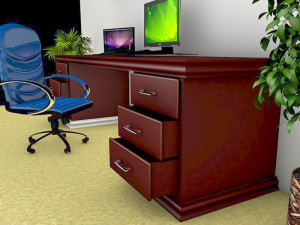 Home Office 2 3D Model