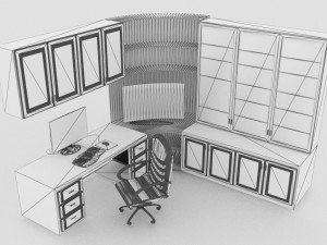 Home Office 3 3D Model