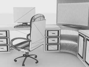 Home Office 3 3D Model