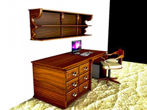 Home Office 4 3D Model