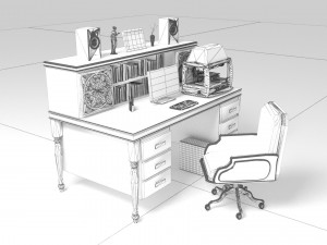 Home Station 3D-Modell