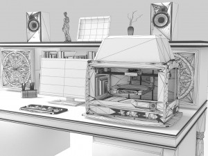 Home Station 3D-Modell