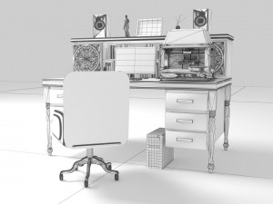 Home Station 3D-Modell