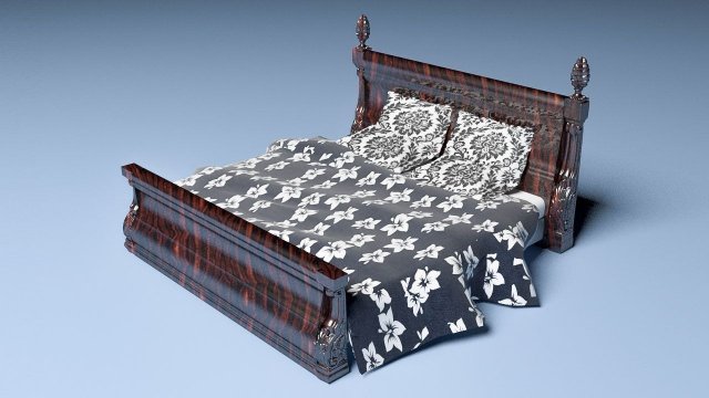 Bed Athens Modèle 3D .c4d .max .obj .3ds .fbx .stl .blend 