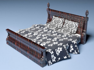 Bed Athens 3D मॉडल