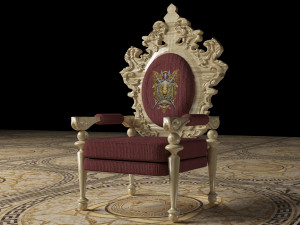 King Throne 5 - 4K 3D मॉडल
