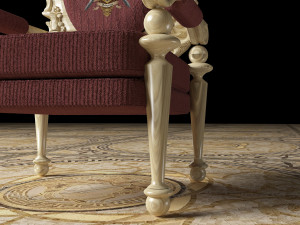 King Throne 5 - 4K 3D-Modell