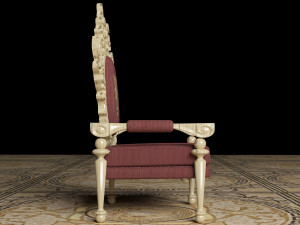 King Throne 5 - 4K 3D-Modell