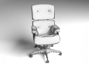Boss Office Chair 2 3D Model
