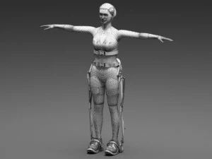 Pars - Personal Adaptive Robotic Suit 3D Model