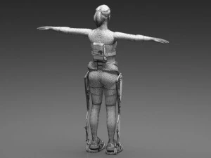 Pars - Personal Adaptive Robotic Suit 3D Model