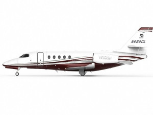 Cessna Citation Latitude Model 3D