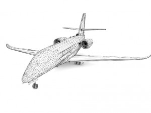 Cessna Citation Latitude Model 3D