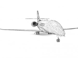 Cessna Citation Latitude Model 3D
