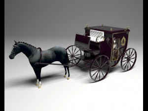 Carrozza di lusso Modello 3D
