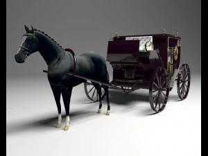 Deluxe Carriage 3D Model