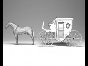 Deluxe Carriage 3D Model