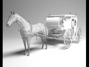 Deluxe Carriage 3D Model